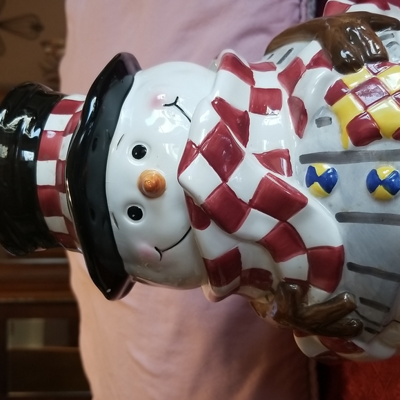 Cookie Jar.  Works Bazaars,Inc ceramic.  Good condition. - Picture 5 of 7